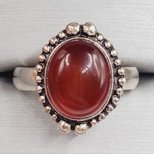 Carnelian 925 Ring